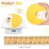Katech 20 Skeins Cotton Yarn for Crocheting-55% Cotton 45% Acrylic-4 Medium (Worsted)-Super Soft Milk Cotton Yarn-Great Crochet and Knitting Starter Kit for Colorful Craft(Yellow)