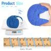 Katech 20 Skeins Cotton Yarn for Crocheting-55% Cotton 45% Acrylic-4 Medium (Worsted)-Super Soft Milk Cotton Yarn-Great Crochet and Knitting Starter Kit for Colorful Craft(Color F)