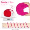Katech 20 Skeins Cotton Yarn for Crocheting-55% Cotton 45% Acrylic-4 Medium (Worsted)-Super Soft Milk Cotton Yarn-Great Crochet and Knitting Starter Kit for Colorful Craft(Color C)