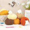 Katech 20 Skeins Cotton Yarn for Crocheting-55% Cotton 45% Acrylic-4 Medium (Worsted)-Super Soft Milk Cotton Yarn-Great Crochet and Knitting Starter Kit for Colorful Craft(Color E)