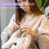 Katech 24 inch (60cm) Circular Knitting Needles Set, 2.75mm-5.00mm Stainless Steel Knitting Needles with Cables, 7 Sizes Round Needle for Sweaters, Hats, Socks, Scarves(40IN)
