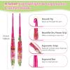 Katech 5mm Crochet Hooks with Floral Pattern-Elegant &Unique Crochet Needles-Longer Smooth Glide Crocheting Hook for Arthritic Hands, Beginners & Professional Ideal Crochet Gift(H)(4.5mm)