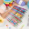 Katech 5mm Crochet Hooks with Floral Pattern-Elegant &Unique Crochet Needles-Longer Smooth Glide Crocheting Hook for Arthritic Hands, Beginners & Professional Ideal Crochet Gift(H)(10.0mm)