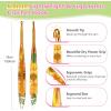 Katech 5mm Crochet Hooks with Floral Pattern-Elegant &Unique Crochet Needles-Longer Smooth Glide Crocheting Hook for Arthritic Hands, Beginners & Professional Ideal Crochet Gift(H)(6.0mm)