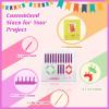 Katech Adjustable Knitting Looms Set -Customized Sizes for Your Project-Afghan Loom-Blanket Loom-Sock Scarf Loom-Hat Loom for Crocheting-Crochet Loom with Loom Knitting Book Hook Needle (All-in-one)