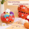 Katech Axolotl Yarn Bowl for Knitting, Yarn Holder for Crocheting, Extra Large Cute Crochet Bowls Wool Storage for Knitter & Crocheter Tangle-Free Crafting, Gifts for Crocheters Knitter(red)