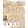Katech Beginner Knitting Kit – Learn to Knit Kit for Adults & Kids – Complete Hat, Scarf, Gloves Starter Kit with Step-by-Step Instructions(light khaki)