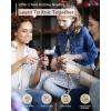 Katech Beginner Knitting Kit – Learn to Knit Kit for Adults & Kids – Complete Hat, Scarf, Gloves Starter Kit with Step-by-Step Instructions(light khaki)