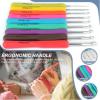Katech Crochet Hooks Kit with Case, 85-Piece Crochet Hooks Set, Ergonomic Crochet Hook Crochet Needles Weave Yarn Kits DIY Hand Knitting Art Tools for Beginners and Experienced Lovers(Cats Pattern)
