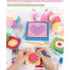 Katech Crochet Kit for Beginners Adults & Kids-Learn to Crochet Granny Square Kit with Step-by-Step Video-Enough Yarn for Crocheting-Crochet Blocking Mat and All Accessories You Need(Grp-D)