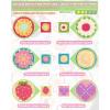 Katech Crochet Kit for Beginners Adults & Kids-Learn to Crochet Granny Square Kit with Step-by-Step Video-Enough Yarn for Crocheting-Crochet Blocking Mat and All Accessories You Need(Grp-D)
