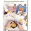 Katech Crochet Kit for Beginners Adults & Kids-Learn to Crochet Granny Square Kit with Step-by-Step Video-Enough Yarn for Crocheting-Crochet Blocking Mat and All Accessories You Need(Grp-C)