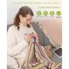 Katech Crochet Kit for Beginners,Beginner Crochet Kits for Adults Kids-Learn to Crochet Granny Squares Blanket Kit w/Easy to Follow Instructions Enough Yarn for Crocheting-Knitting Kit for Beginners