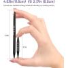 Katech Interchangeable Knitting Needles Set- 9 Pairs Circular Knitting Needles Size 2.5, 4, 5, 6, 7, 8, 9, 10,11, Round Knittings Needle with Cable and Case Accessories for Sweater Sock, Blanket(2.17IN)