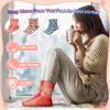 Katech Knitting Kit for Beginner Adults, 6 Pcs Socks Yarn for Knitting Kit W/Step-by-Step Instruction and Knitting Needles, Knitting Starter Kit for Learn-to-Knit Craft Kits for Adults Gift(orange-blue)