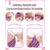 Katech Knitting Kit for Beginner Adults, 6 Pcs Socks Yarn for Knitting Kit W/Step-by-Step Instruction and Knitting Needles, Knitting Starter Kit for Learn-to-Knit Craft Kits for Adults Gift(pink 2)