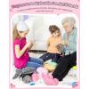 Katech Knitting Kit for Beginner Adults, 6 Pcs Socks Yarn for Knitting Kit W/Step-by-Step Instruction and Knitting Needles, Knitting Starter Kit for Learn-to-Knit Craft Kits for Adults Gift(pink 2)