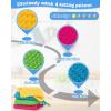 Katech Knitting Kit for Beginners-Learn to Knit Dishcloth-Beginner Knitting Kit for Adults with Knitting Book, Knitting Needles,Beginner Yarn, Yarn Needle, Craft Kits Gift (Beginner to Expert)(Colorful A)