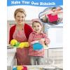 Katech Knitting Kit for Beginners-Learn to Knit Dishcloth-Beginner Knitting Kit for Adults with Knitting Book, Knitting Needles,Beginner Yarn, Yarn Needle, Craft Kits Gift (Beginner to Expert)(Colorful A)