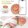 Katech Ombré Yarn for Crocheting-Gradient Cake Yarn-4x100g 60% Cotton 30% Acrylic 10% Wool-Ombré Multicolor Soft Rainbow Cotton Crochet Yarn for Scarves, Shawls, Blankets and Garments(G)(H)