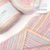 Katech Ombré Yarn for Crocheting-Gradient Cake Yarn-4x100g 60% Cotton 30% Acrylic 10% Wool-Ombré Multicolor Soft Rainbow Cotton Crochet Yarn for Scarves, Shawls, Blankets and Garments(G)(B)