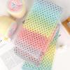 Katech Ombré Yarn for Crocheting-Gradient Cake Yarn-4x100g 60% Cotton 30% Acrylic 10% Wool-Ombré Multicolor Soft Rainbow Cotton Crochet Yarn for Scarves, Shawls, Blankets and Garments(G)(P)