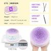 Katech Ombre Yarn for Crocheting-Large Skein of Gradient Yarn Cake-2 Pack of 190g/6.7 oz-71% Acrylic,29% Nylon- #4 Medium-Soft Knitting/Crochet Yarns for Star Blankets, Scarves, Shawls and Garments(B)(Color D)