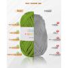Katech T-Shirt Yarn in Pink for Crocheting, 4x100g/130yds Elastic Fabric Kit for Knitting & Hand DIY Projects, Home Decor(green)