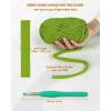 Katech T-Shirt Yarn in Pink for Crocheting, 4x100g/130yds Elastic Fabric Kit for Knitting & Hand DIY Projects, Home Decor(green)
