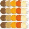 Katech 20 Skeins Cotton Yarn for Crocheting-55% Cotton 45% Acrylic-4 Medium (Worsted)-Super Soft Milk Cotton Yarn-Great Crochet and Knitting Starter Kit for Colorful Craft(Color E)