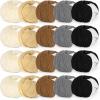 Katech 20 Skeins Cotton Yarn for Crocheting-55% Cotton 45% Acrylic-4 Medium (Worsted)-Super Soft Milk Cotton Yarn-Great Crochet and Knitting Starter Kit for Colorful Craft(Color D)