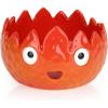 Katech Axolotl Yarn Bowl for Knitting, Yarn Holder for Crocheting, Extra Large Cute Crochet Bowls Wool Storage for Knitter & Crocheter Tangle-Free Crafting, Gifts for Crocheters Knitter(red)