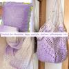 Katech 2 Gradient Yarn for Crocheting Knitting- Gradient Yarn Cake -2 x 230g/8.11oz 45% Cotton 55% Acrylic-Perfect for Scarves, Shawls and Blanket-Grass Green(Purple)