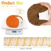 Katech 20 Skeins Cotton Yarn for Crocheting,Crochet Kit for Adults Advanced Learn to Crochet Floral Granny Square Kit