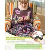 Katech Crochet Kit for Beginners, Crochet Kit for Adults Advanced Learn to Crochet Floral Granny Square Kit W/Crochet Blocking Mat Enough Yarn, Beginner Crochet Kit W/Step-by-Step Instructions