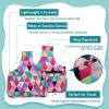 Katech Lightweight Travel Yarn Storage Bag – Portable Knit Wrist Bag for Holding Yarn, Crochet Hooks, Knitting and Crochet Supplies