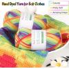 Katech 1OO% Ombre Cotton Yarn for Crocheting – 6 Pcs of 50g(1.76oz)/200m(218yd) – 2 Sport Weight Baby Yarn for Knitting, Fine Soft Multicolor Yarns for Baby Blankets, Afghans, Shawls, Dress, Hats (B)(Rainbow)