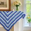 Katech Crochet Kit for Beginners Blanket, Granny Square Crochet Kits for Adults w/Step-by-Step Tutorials Learn to Crocheting Blanket Kit Knitting Kit