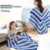 Katech Crochet Kit for Beginners Blanket, Granny Square Crochet Kits for Adults w/Step-by-Step Tutorials Learn to Crocheting Blanket Kit Knitting Kit