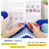 Katech Crochet Kit for Beginners Blanket, Granny Square Crochet Kits for Adults w/Step-by-Step Tutorials Learn to Crocheting Blanket Kit Knitting Kit