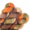 Katech Gradient Yarn for Crocheting Knitting- Color Wool Yarn-3x100g 38% Acrylic 52% Wool-Perfect for Scarves, Shawls-Gradient Brown + Orange(Brown + Orange)