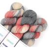 Katech Gradient Yarn for Crocheting Knitting- Color Wool Yarn-3x100g 38% Acrylic 52% Wool-Perfect for Scarves, Shawls-Gradient Brown + Orange(gradient D)