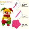 Katech Soft Cotton Yarn for Crocheting-12*50g/147yd, 60% Cotton 40% Acrylic-3 DK(Light), No Split-Super Smooth Milk Cotton Yarns for Granny Square, Punch Needle-Multicolor Yarn Set for Beginners, Baby